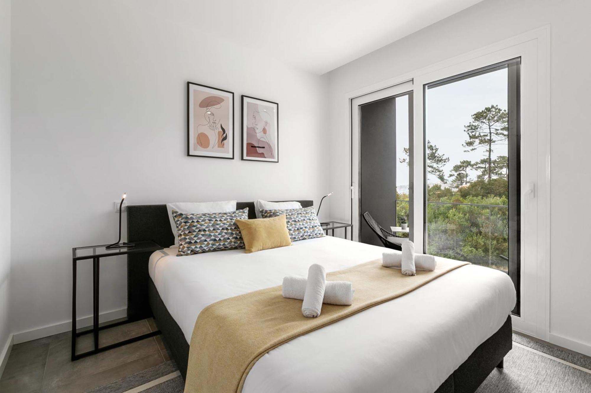 Nazare Sea View Apartment Bagian luar foto